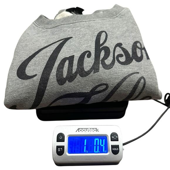 J. Crew Jackson Hole Preppy Crewneck Pullover Sweatshirt Gray Size S - Picture 8 of 8